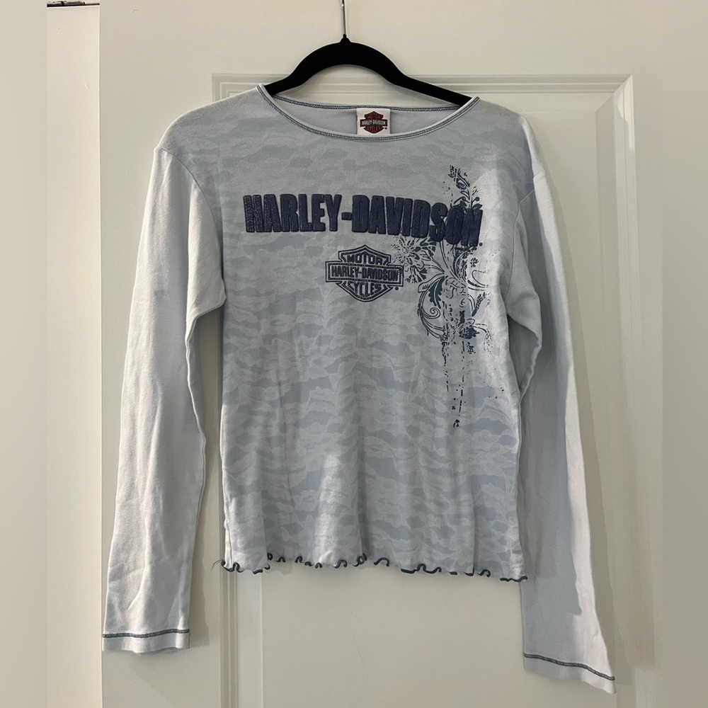 Vintage Harley Davidson Top 🏍️